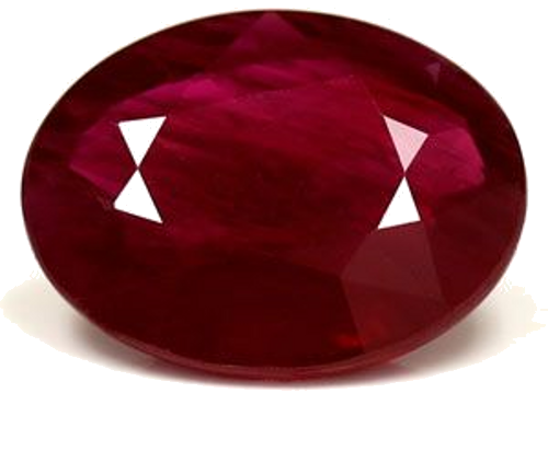 1.85 carat RED Oval Rubinas (1)