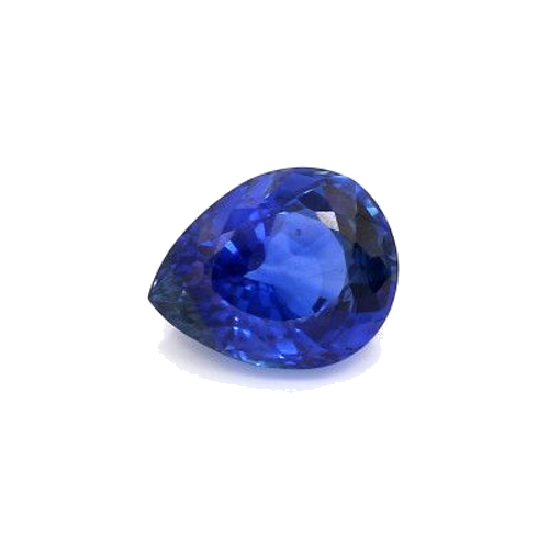 3.09 carat BLUE MODIFIEDBRILLIANTSTEP cut Pear Safyras (1)