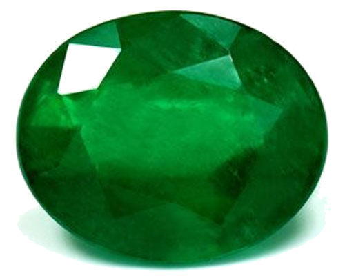 2.6 carat GREEN Oval Smaragdas (1)