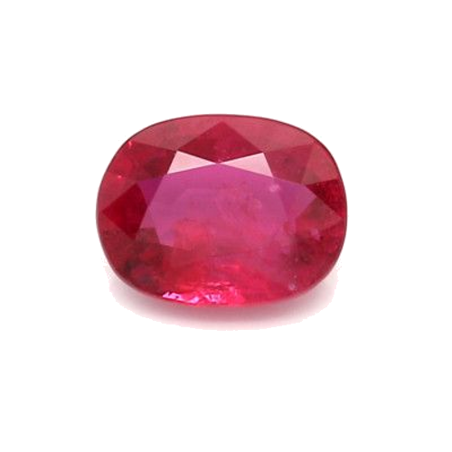 1.58 carat RED BRILLIANTSTEP cut Oval Rubinas (1)