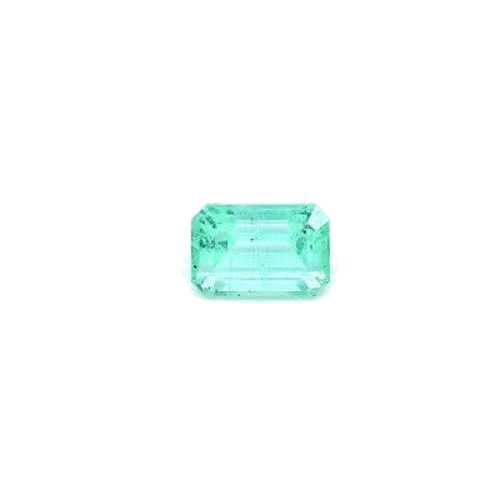 0.7 carat GREEN STEP cut Octagonal Smaragdas (1)