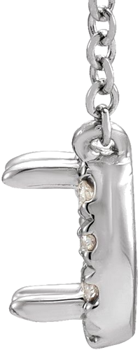 Pakabukas „Halo-Style“ 585 Baltojo Aukso Square 5mm (2)