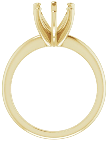 Sužadėtuvių Žiedas „Solitaire“ 585 Geltonojo Aukso Pear Shape 12mm x 8mm (2)