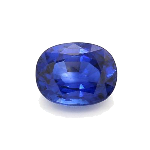 1.63 carat BLUE BRILLIANTSTEP cut Oval Safyras (1)