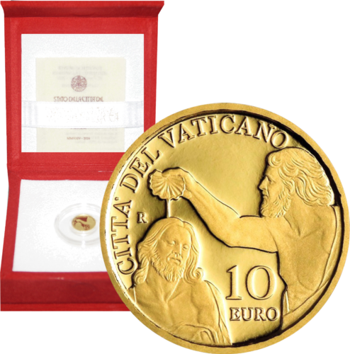 3 g Sacrament of Baptism 2024 Vatican 10 Euro Gold Coin (1)