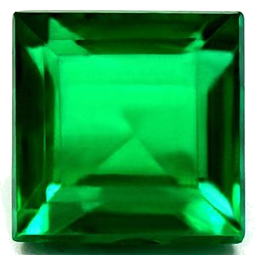 2.3 carat GREEN Square Smaragdas (1)
