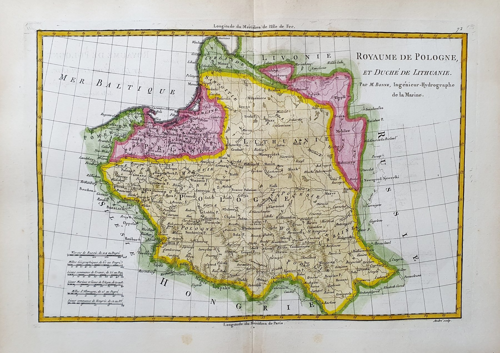 Карта на Великото княжество Литовско и Полша, 1781–1800 г. (1)