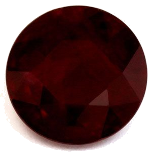 1.51 carat RED Round Rubinas (1)