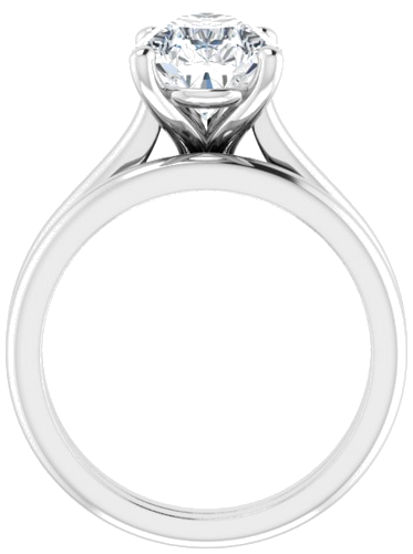 Sužadėtuvių Žiedas „Solitaire“ 950 Platinos Pear Shape 12mm x 8mm (7)