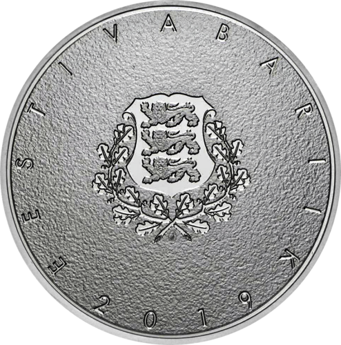 2019 Estonia Johann Voldemar Jannsen 12 euro silver coin (2)