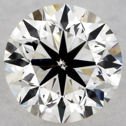 0.4 carat H-VVS1 Very Good cut Natūralus Round Deimantas (1)