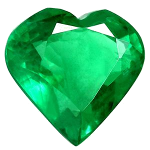 1.8 carat GREEN Heart Smaragdas (1)