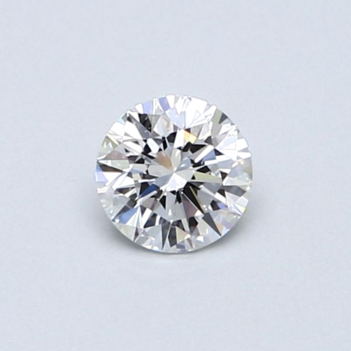 0.39 carat D-VVS2 Very Good cut Natūralus Round Deimantas (1)