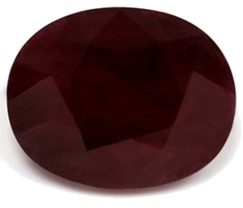 8.5 carat RED Oval Rubinas (1)