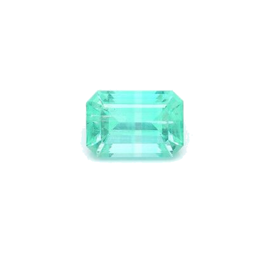1.72 carat GREEN STEP cut Octagonal Smaragdas (1)