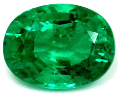 1.31 carat GREEN Oval Smaragdas (1)