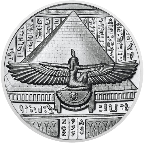 2 oz Kleopatra 2015 ASV sudraba monēta (2)