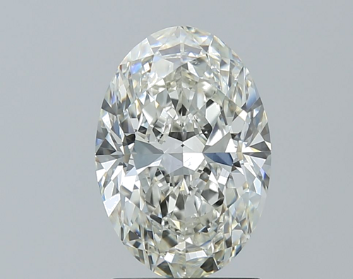 2.01 carat I-SI1 Natūralus Oval Deimantas (1)