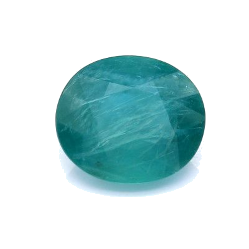 7.93 carat BLUE BRILLIANTSTEP cut Oval Grandidierite (1)