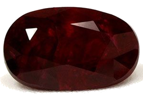 1.46 carat RED Oval Rubinas (1)