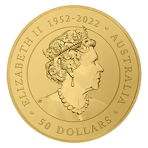 1/2 oz Кенгуру 2023 Австралия золотая монета (.9999 самородок) (2)