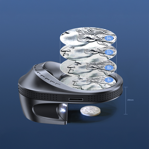 Skaitmeninis padidinimo stiklas 8x 16x 32x 64x (3)