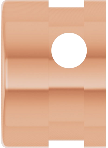 14K Rose 5.2 mm Round Bezel-Set Slide Pendant Mounting (3)