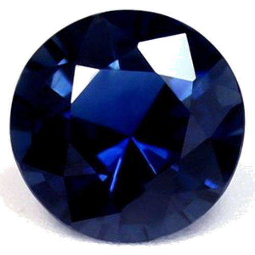 1.19 carat BLUE Round Safyras (1)