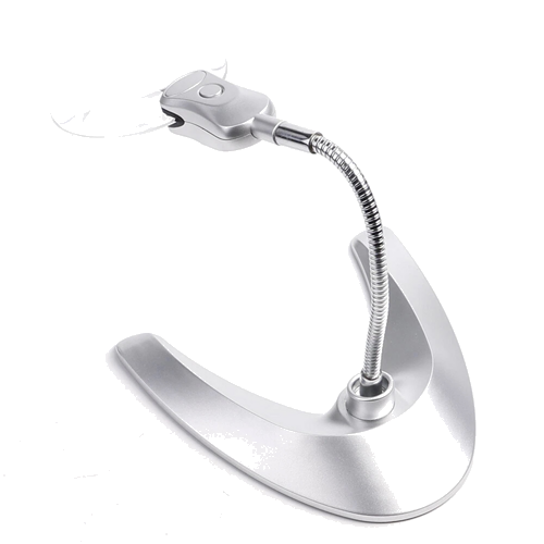 Galda palielināmais stikls ar LED apgaismojumu 2x 4x (3)