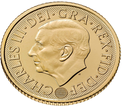 Полсуверен Карл III 2026 золотая монета (3)