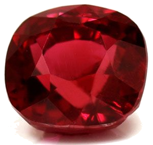 1.3 carat RED Cushion Rubinas (1)