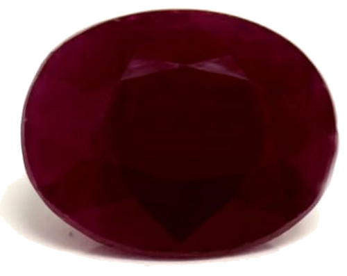 3.22 carat RED Oval Rubinas (1)