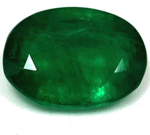 2.78 carat GREEN Oval Smaragdas (1)