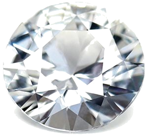 2.34 carat WHITE Round Safyras (1)