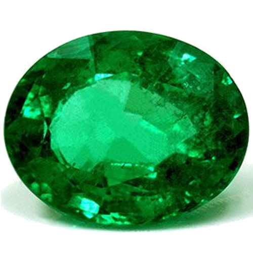 4.98 carat GREEN Oval Smaragdas (1)