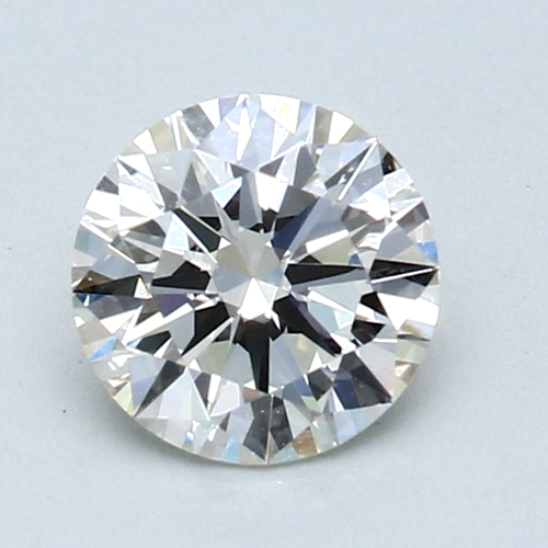 1.01 carat I-VVS1 Very Good cut Natūralus Round Deimantas (1)