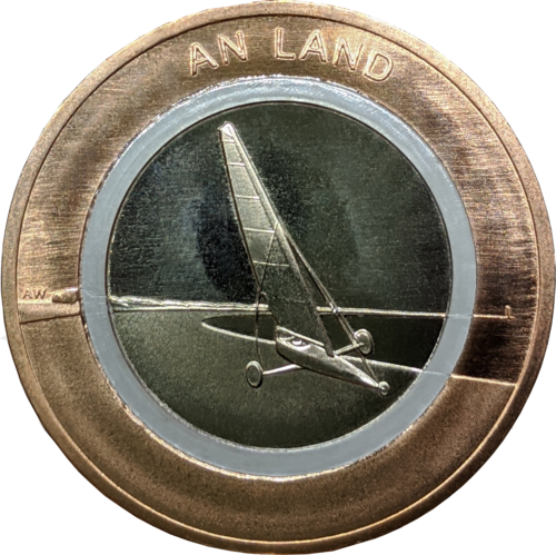 2020 Germany On Land 10 euro coin with polymer ring (1)