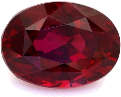 2.44 carat RED Oval Rubinas (1)