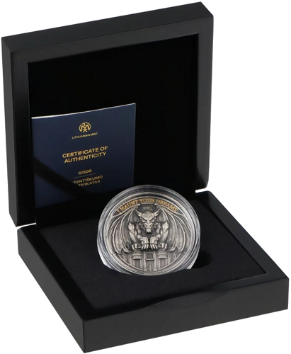 2 oz Ловец на сънища 2000 франка Камерун 2024 сребърна монета (3)