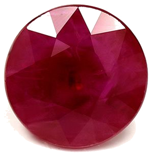 2.02 carat RED Round Rubinas (1)