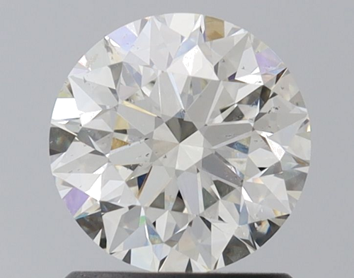 1.01 carat I-SI1 Excellent cut Natūralus Round Deimantas (1)