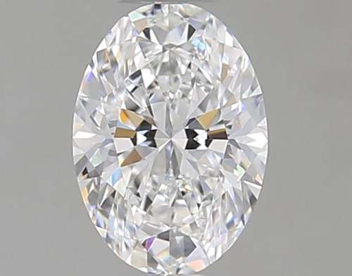 0.4 carat E-VVS2 Natūralus Oval Deimantas (1)