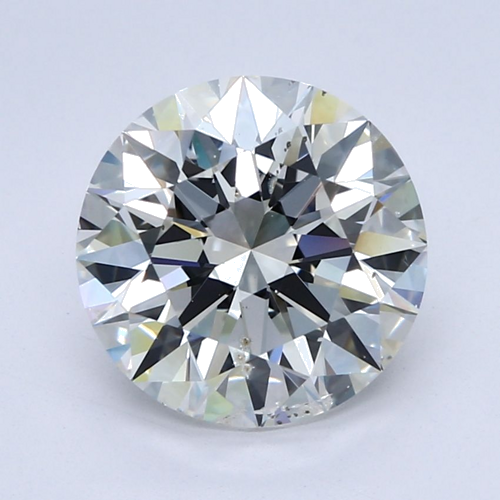 3.5 carat G-SI2 Excellent cut Natūralus Round Deimantas (1)