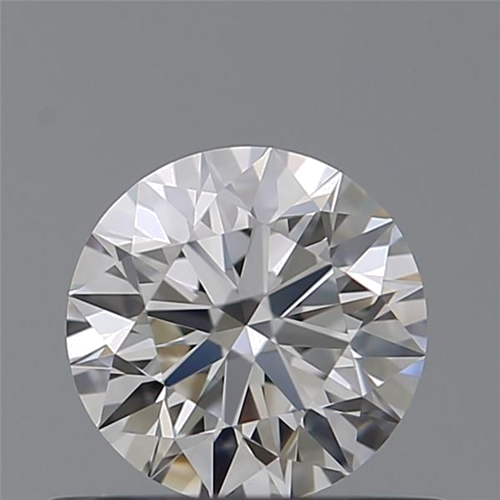 0.46 carat F-VVS2 Excellent cut Natūralus Round Deimantas (1)