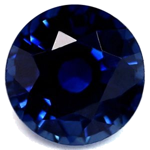 1.19 carat BLUE Round Safyras (1)