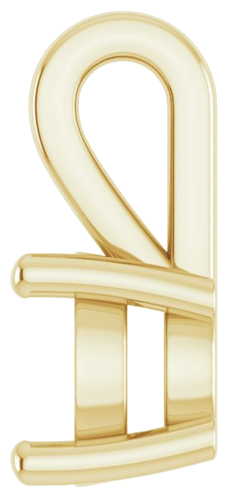 Pakabukas „Solitaire“ 585 Geltonojo Aukso Round 5.8mm (3)