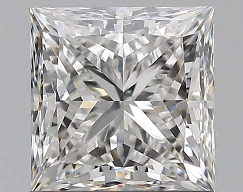 1.0 carat F-VS1 Natūralus Princess Deimantas (1)