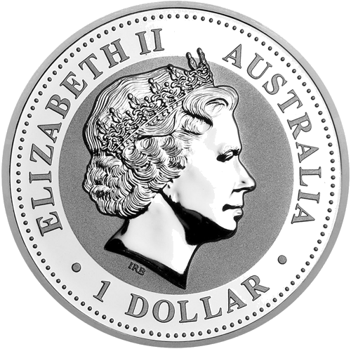 2007 Kookaburra Austrālija 1 oz sudraba monēta (2)