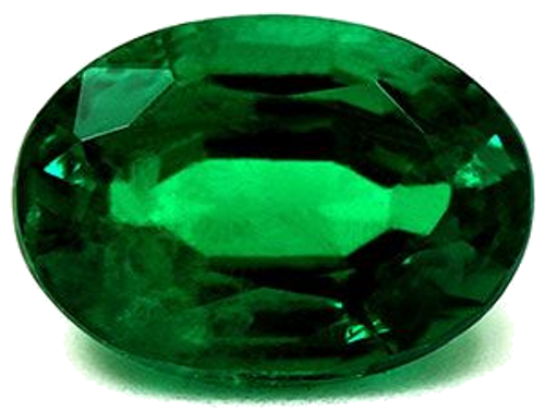 2.07 carat GREEN Oval Smaragdas (1)