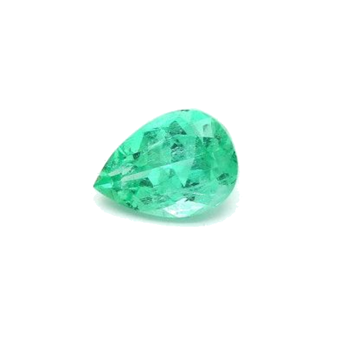 1.67 carat GREEN MODIFIEDBRILLIANT cut Pear Smaragdas (1)